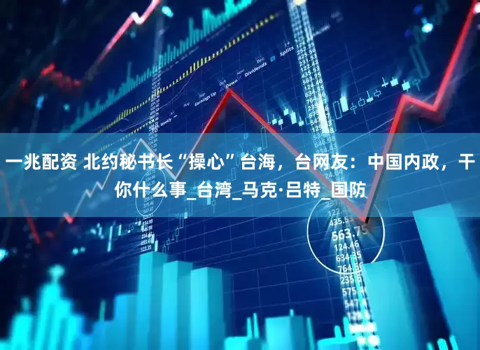 一兆配资 北约秘书长“操心”台海，台网友：中国内政，干你什么事_台湾_马克·吕特_国防