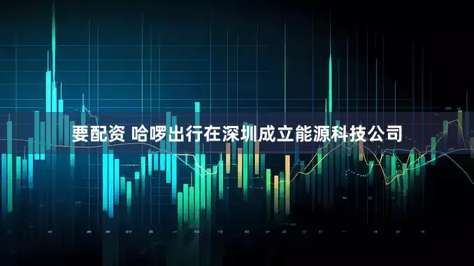 要配资 哈啰出行在深圳成立能源科技公司